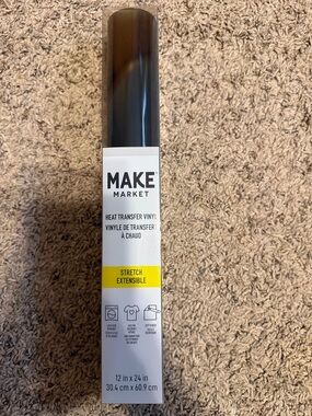 MAKE Market Heat Transfer Vinyl Roll - Black